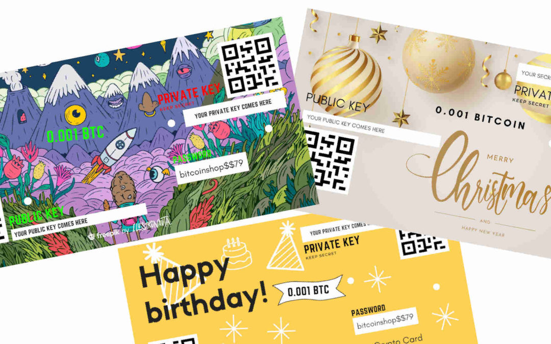 Gift Idea – The perfect Gift – Bitcoin Card