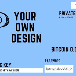 custom design for bitcoin gift card voucher example